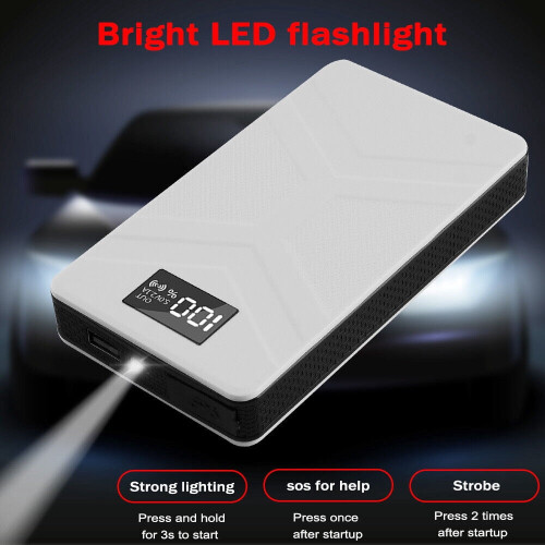 Εκκινητής αυτοκινήτου Xhy 1500A28000mAh μαύρο κόκκινο 2