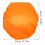 Orange toalettsitsskydd för badrum, 2-pack 2