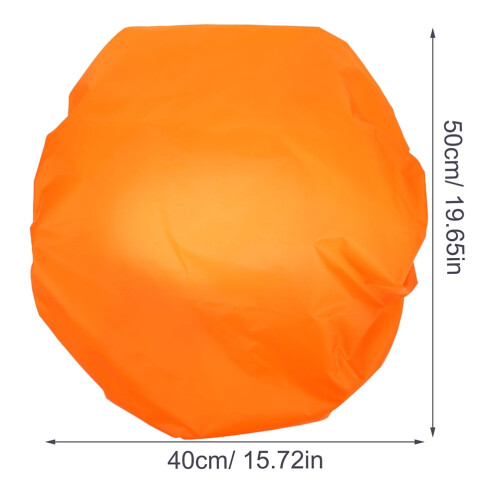 Orange toalettsitsskydd för badrum, 2-pack 1