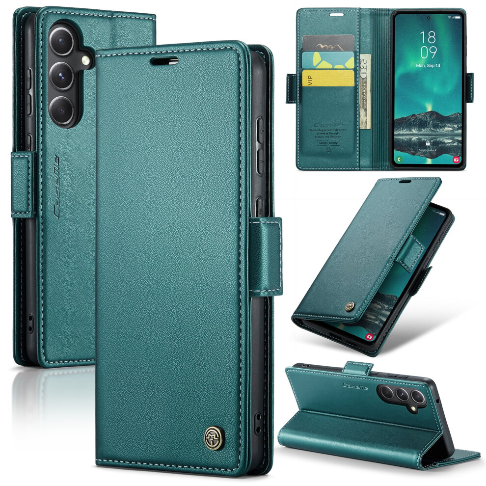 Caseme Leather Wallet Case For Samsung Galaxy S23 Fe With 9065194891309