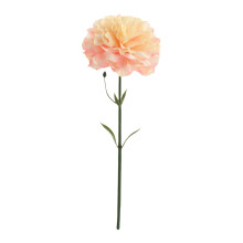 Fake Silk Carnation, 10.63" Champagne Ball Flower – DIY Wedding Bouquet, Home/Kitchen Table Center Decoration