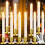 Candele a LED per finestre con telecomando, timer e ventose, confezione da 10 1