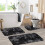 Ensemble de tapis de bain BVXEEP doux, antidérapant et absorbant (4 pièces) 5