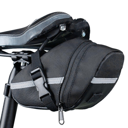 Bike Saddle Bag Rainproof Reflective Large Capacity