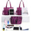 Casual dameshandtas/schoudertas van nylon 4
