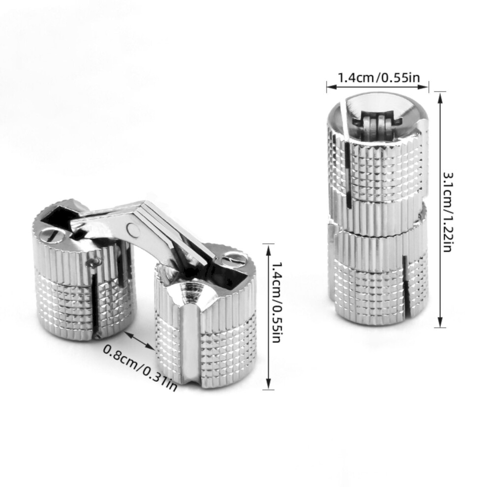 Brass Barrel Hinge 14Mm 180 Opening 1 Pc 9122141623922