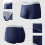 Cueca Boxer Masculina Macia e Respirável com Cós Flexível (1 unidade) 2