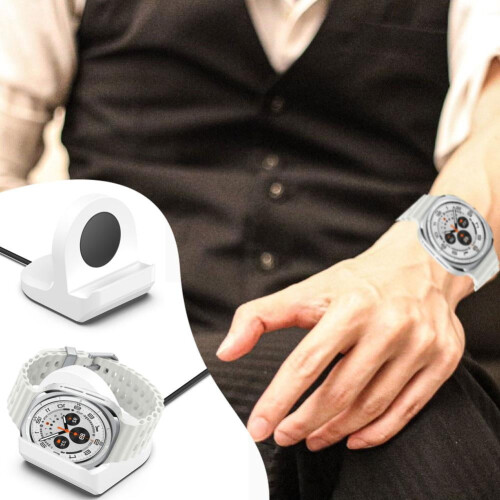 Βάση φόρτισης Galaxy Watch7Ultra σιλικόνης μαύρο κόκκινο λευκό 1