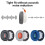 JR 460NC headset ear pads replacement 2 pcs 3