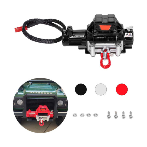 Treuil pour voitures crawler SCX10D90 à l'échelle 1/10 1