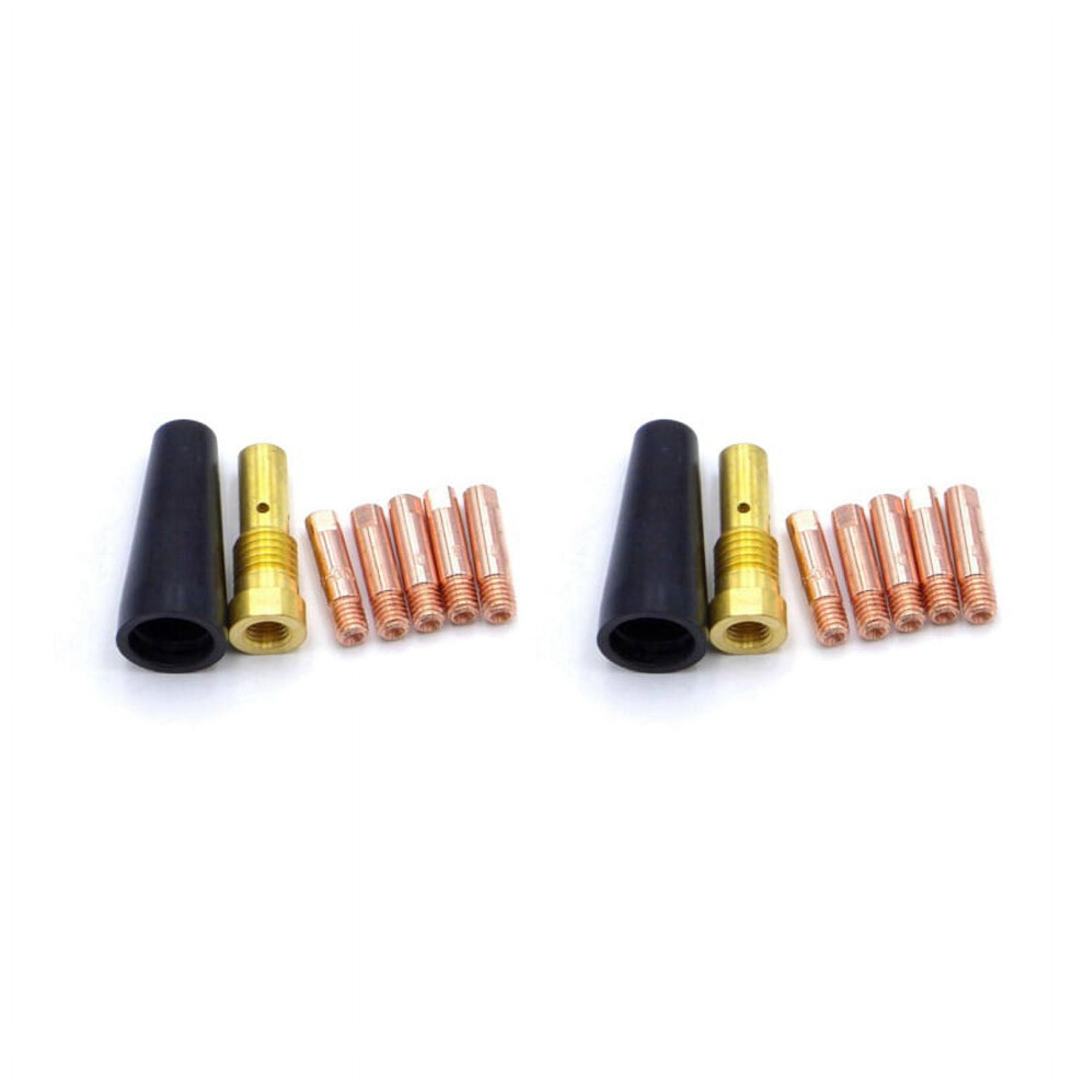 Gasless Nozzle Tips For Fc90 Mig Welder 14 Pcs 0.8 Mm 393040922686
