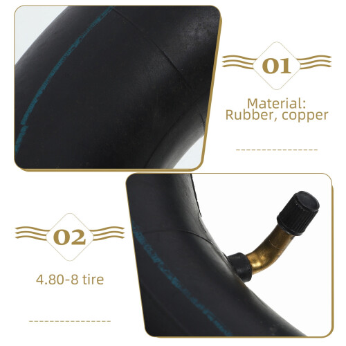 Wheelbarrow Inner Tube Rubber 8/4.00-8 1