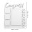 Cadre de graduation en MDF blanc pour sublimation DIY2025 2