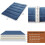 Ιαπωνικό στρώμα φουτόν Queen Size Navy Blue 4