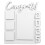 Cadre de graduation en MDF blanc pour sublimation DIY2025 6