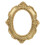 Moldura dourada OUNONA com relevo em pedra (1 unidade) 4