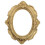 Moldura dourada OUNONA com relevo em pedra (1 unidade) 6
