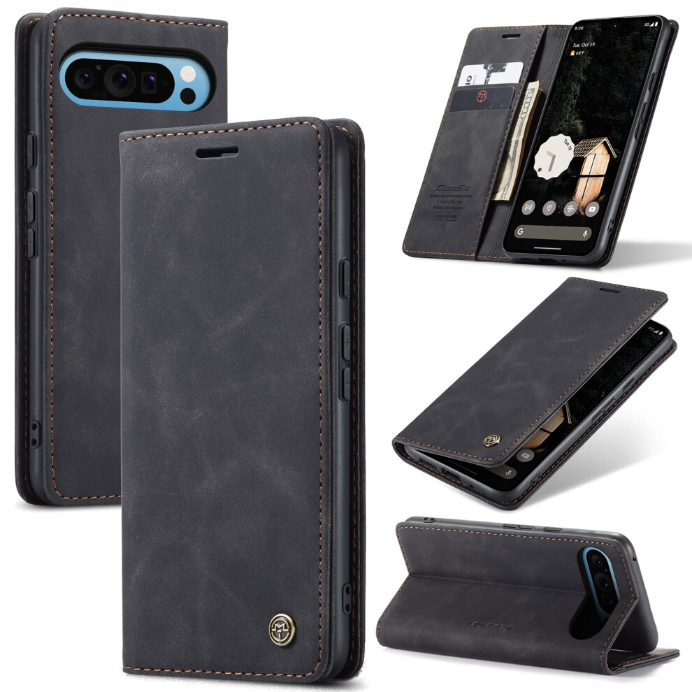 Caseme Leather Flip Wallet Case For Google Pixel 9 Pro Xl 9122141631781