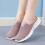 Atmungsaktive Damen-Mules aus Mesh, pink, Größe 9 5