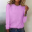 Damen-Polyester-Langarmshirt mit Rundhalsausschnitt 2