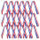 Ibasenice Medal Hanging Ribbons Polyester Cotton 20 Pcs 6