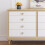 Brushed Gold Cabinet Pulls 2.5" Center-to-Center 4 pcs 8