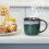 Keramisk kaffekrus med gradient og ergonomisk design, 350 ml 4