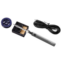 5V 8W portable wireless soldering iron set gray