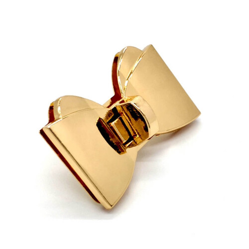 Τσαντάκι Leathercraft με κλειδαριές Twist Turn Golden2 τεμάχια 1