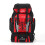 Climbing Backpack 80L Large Capacity Red 1