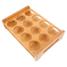 3X Shot Glasses Set Shot Glass Tray Holder with 12 Holes Serving Stand for Tequila Whiskey Brandy-Party Club Bar