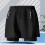 Herrshorts svarta XL med foder och fickor 2
