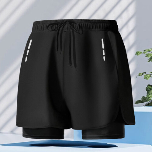Herrshorts svarta XL med foder och fickor 1