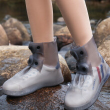 Silicone Overshoes Waterproof Boot Covers Grey XXL