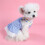 Vestido xadrez para cães pequenos e filhotes (1 peça) 7