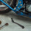 Motorcykel gearstang sort aluminium 1 sæt 8
