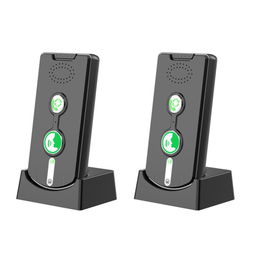 Wireless Intercom 2-Way Black 500m Range