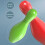 Mini Bowling Set Kids Plastic 10 Pins 2 Balls 6