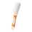 Orange Shoe Brush Soft Bristles Long Handle 1