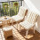 Plush high-back seat cushion with straps 1 pcs 1