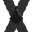 Suspensórios masculinos com costas em X, resistentes, com 5 cm de largura e ajustáveis. 2