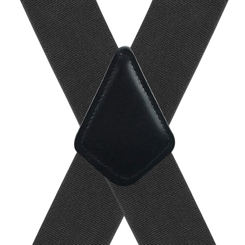 Suspensórios masculinos com costas em X, resistentes, com 5 cm de largura e ajustáveis. 1