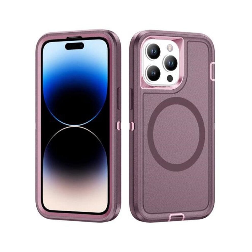 Iphone 14 Pro Max Rugged Magsafe Phone Case Purple 9122141639442