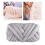 Light Gray Chunky Yarn 250g Jumbo Tubular 6