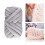 Light Gray Chunky Yarn 250g Jumbo Tubular 7