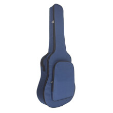 Acoustic Guitar Case Blue Full Size Padded Waterproof