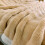 Flannel Blanket Khaki 100x150cm 4