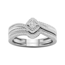 Moissanite Wedding Ring Silver Gold Elegant Jewelry