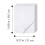 Papel Antiaderente para Arte com Diamantes, Branco, 20 Folhas, 11,7 x 8,3 polegadas 2