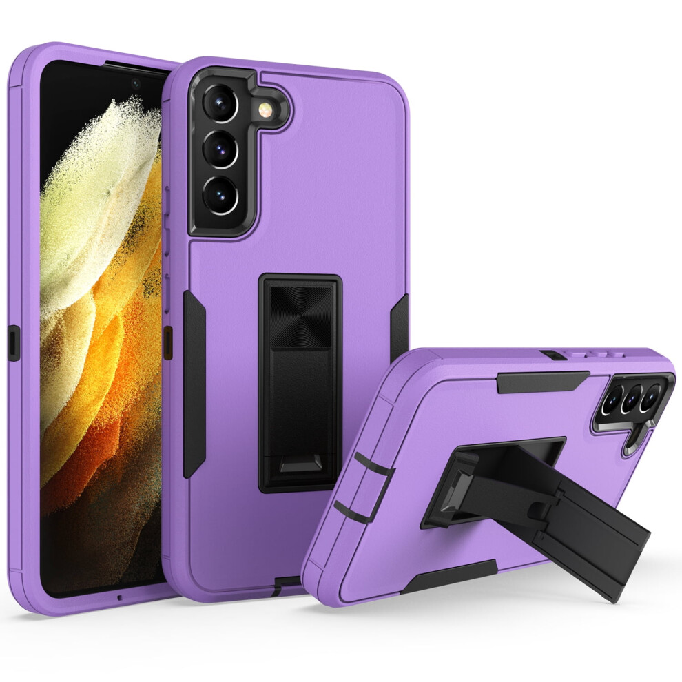 Samsung Galaxy S22 Case With Kickstand Rugged Purple 9066521562237
